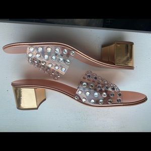 Giuseppe Zanotti - Adelia 40 Crystal-embellished Sandals - Size 39